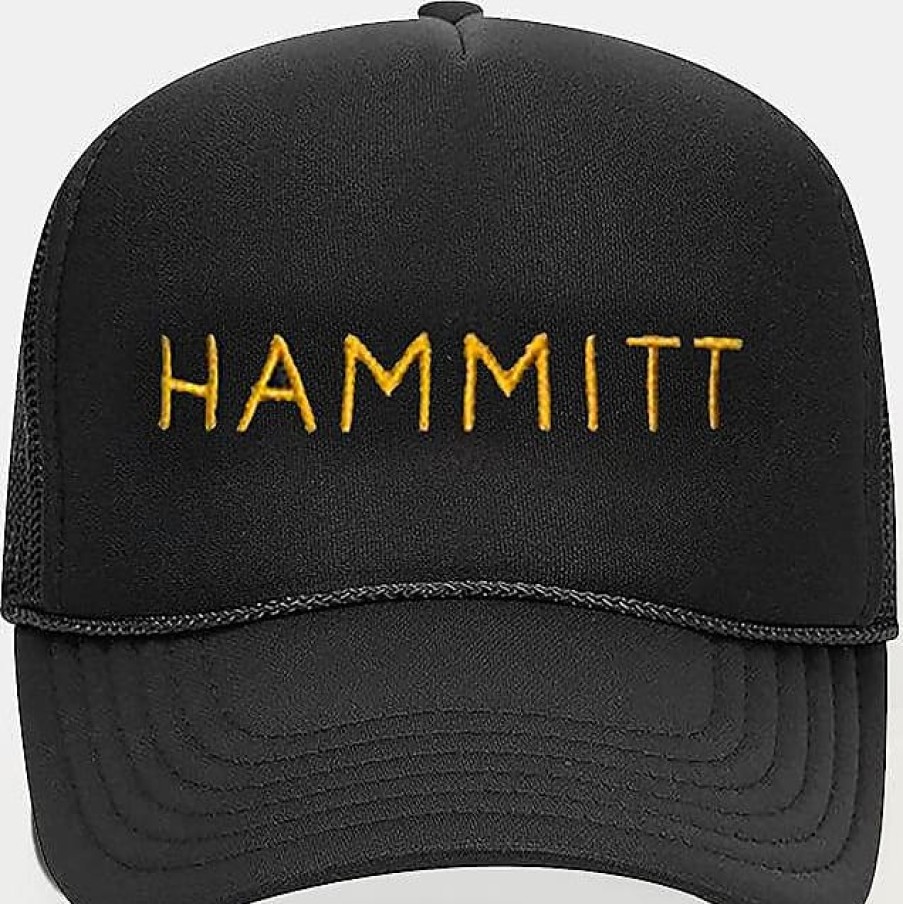 Femmes Alo Yoga Casquettes | Hammitt Trucker Hat Mychals Noir