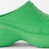 Femmes Crocos Mules | Sabots A Plateforme En Caoutchouc X Crocs