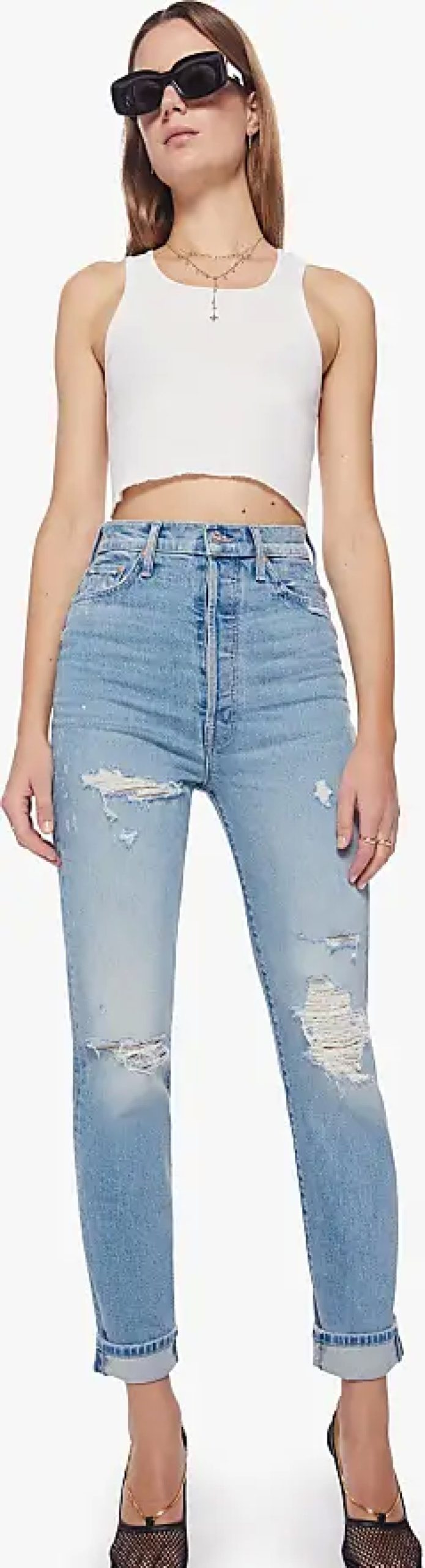 Femmes Mère Jeans | Jean The Tune Up Hover Cuff Gtfo