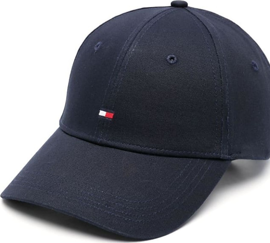 Hommes Ferragamo Casquettes | Casquette De Baseball En Coton Avec Logo Brode - Femme - Coton - Taille Unique - Bleu