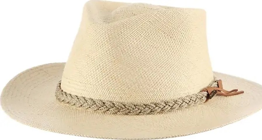 Hommes Échelle Chapeaux | Chapeau Taos Panama Outback Pour Hommes