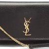 Femmes Saint-Laurent Sacs | Porte-Telephone Bandouliere En Cuir Ysl-Monogram