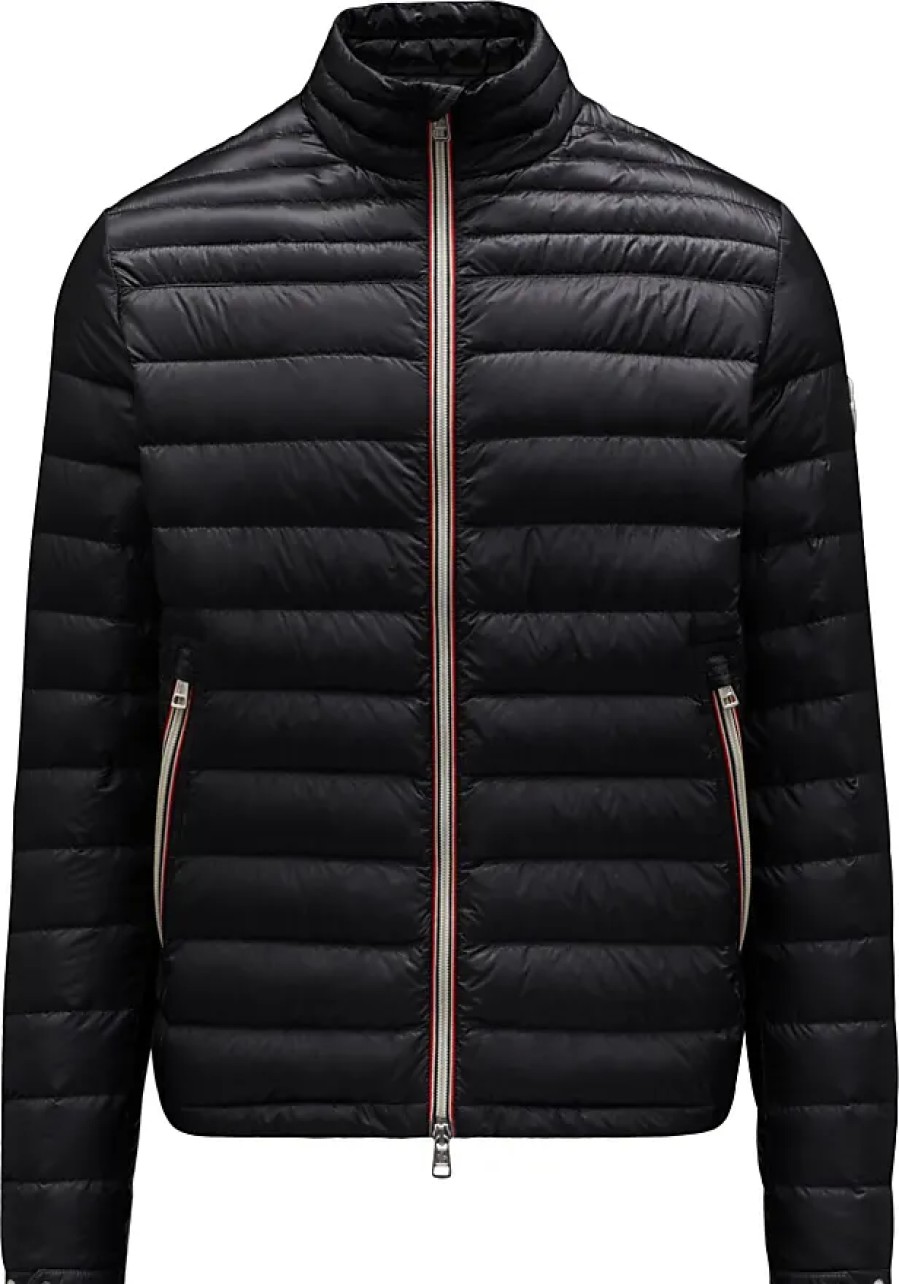 Hommes Moncler Vestes | Doudoune Courte Daniel Noir Taille 7