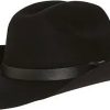 Hommes Stetson Chapeaux | Chapeau De Cowboy En Laine Feutree En Noir Chez Nordstrom, Taille Petite