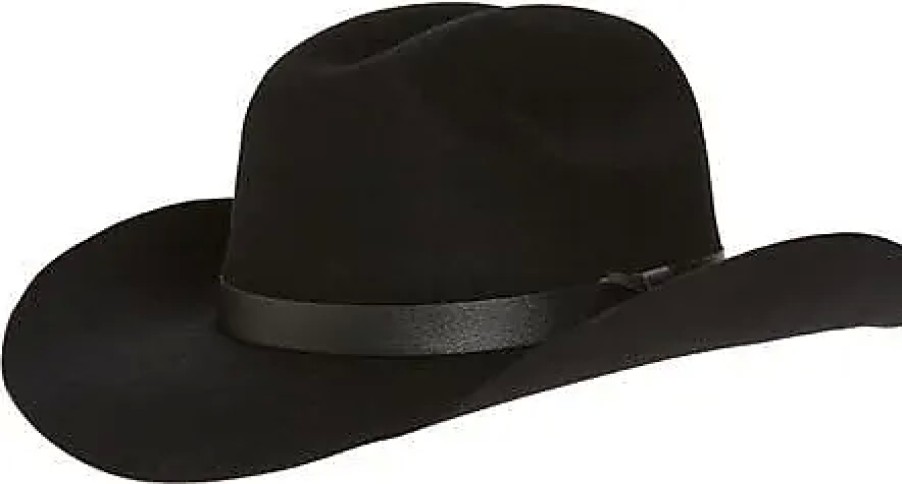 Hommes Stetson Chapeaux | Chapeau De Cowboy En Laine Feutree En Noir Chez Nordstrom, Taille Petite