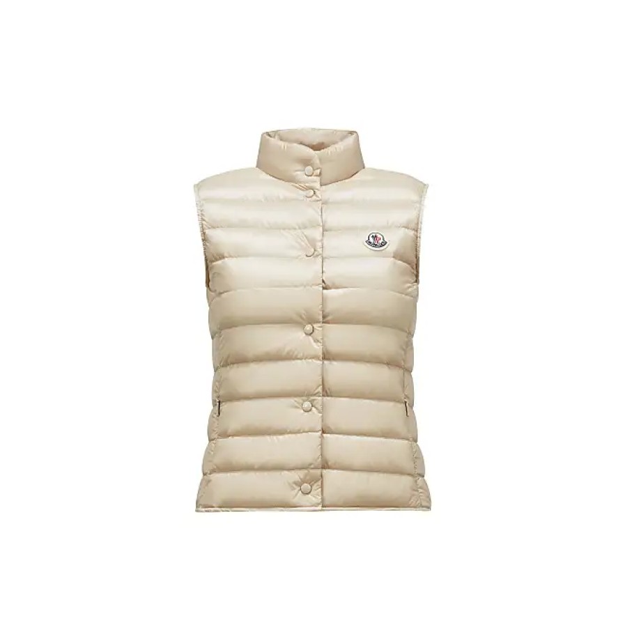 Femmes Max Mara Gilets | Liane Doudoune Beige Taille 0