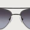 Hommes Forgeron Des Lunettes De Soleil | Lunettes De Soleil Homme Ruthenium Fonce/Blanc