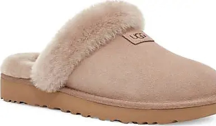 Femmes UGG Chaussons | Pantoufle Confortable Ugg (R) En Caribou Chez Nordstrom, Taille 12