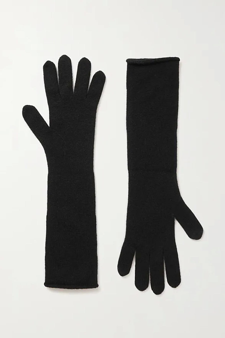 Hommes Tous les saints Gants | Gants En Cachemire Snowberry - Noir - S,M