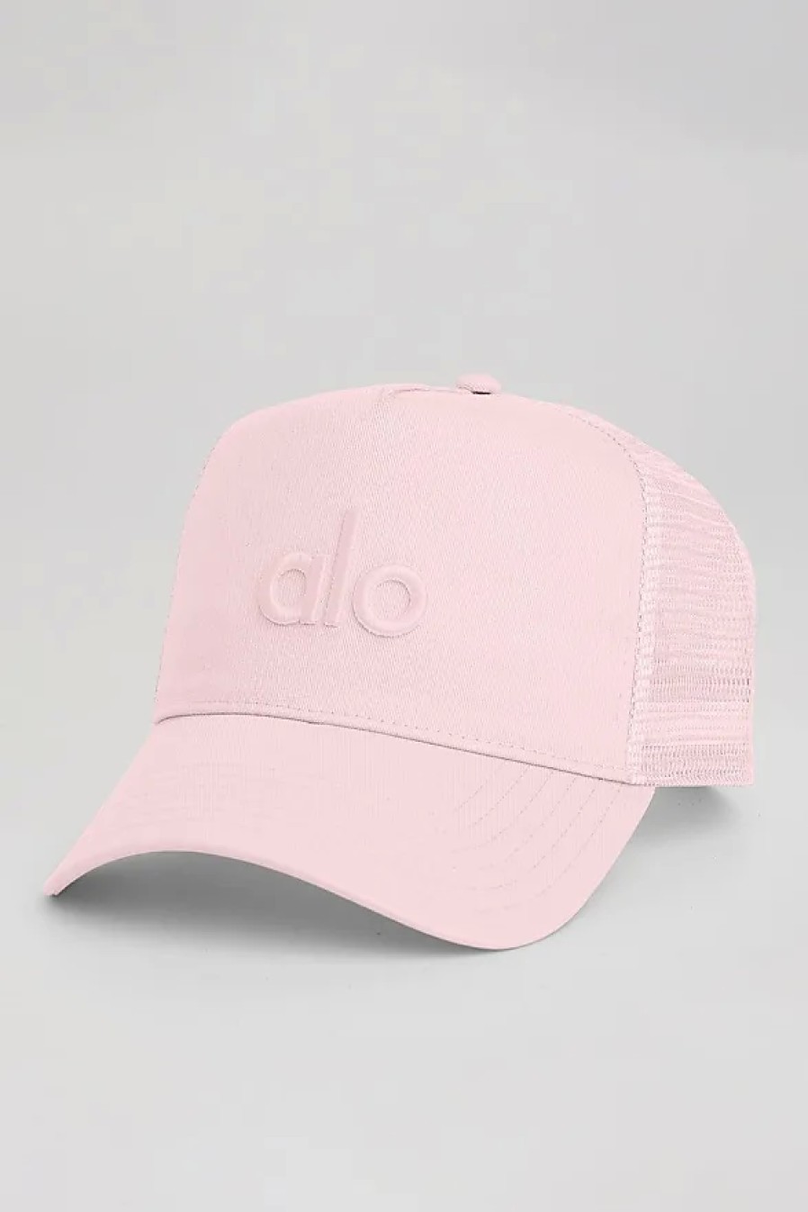 Femmes CC Casquettes | District Trucker Hat Dans Rose Poudre | Alo Yogaae