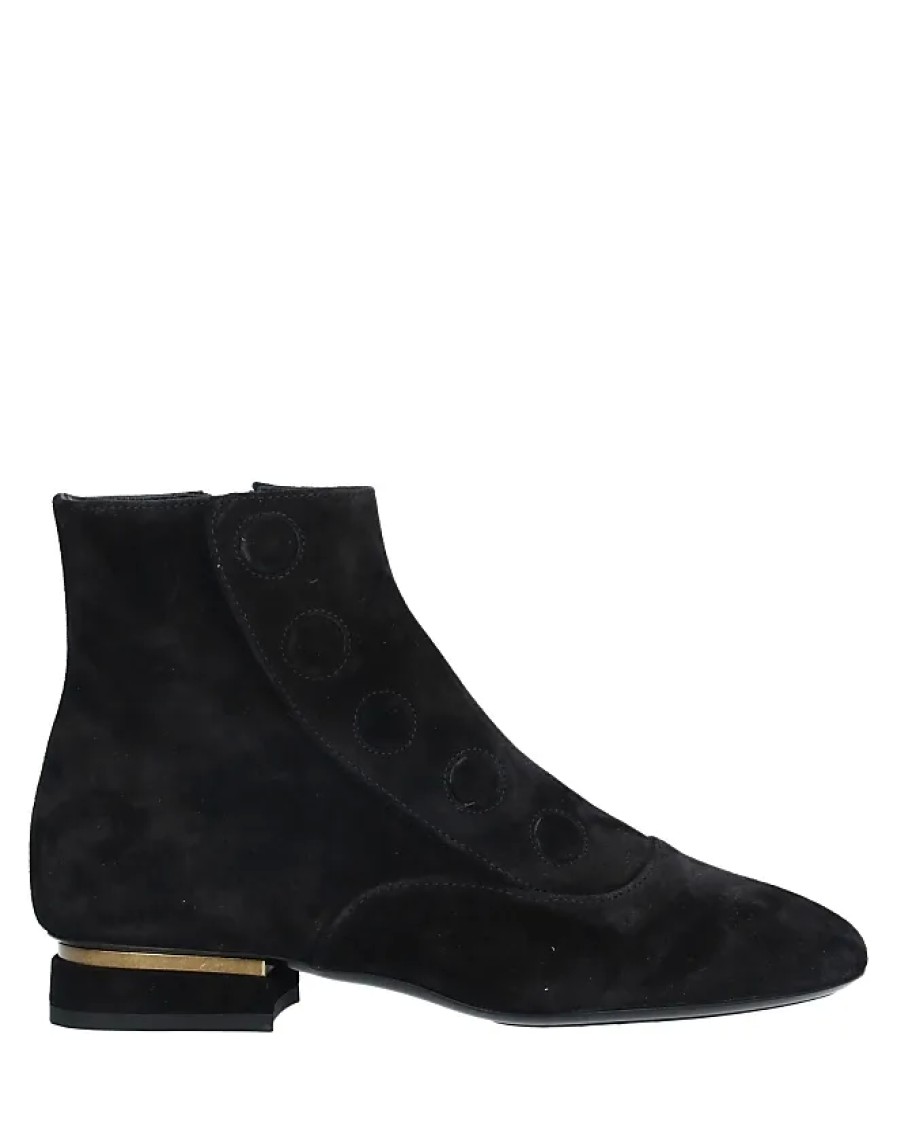 Femmes Prada Chaussures En Cuir | Bottines