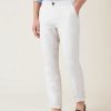 Hommes polo Ralph Lauren Pantalon | Pantalon En Lin Lipari Blanc