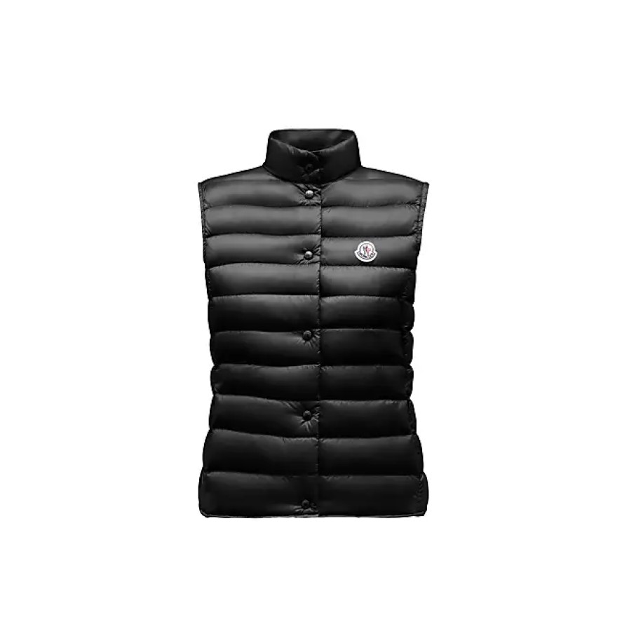 Femmes Moncler Gilets | Liane Doudoune Noir Taille 4