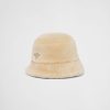 Femmes Moncler Chapeaux | Chapeau Bob En Peau De Mouton