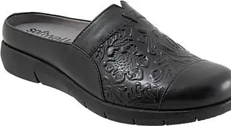 Femmes Marche douce Mules | Mule En Cuir D'Outillage San Marcos En Noir Chez Nordstrom, Taille 6,5