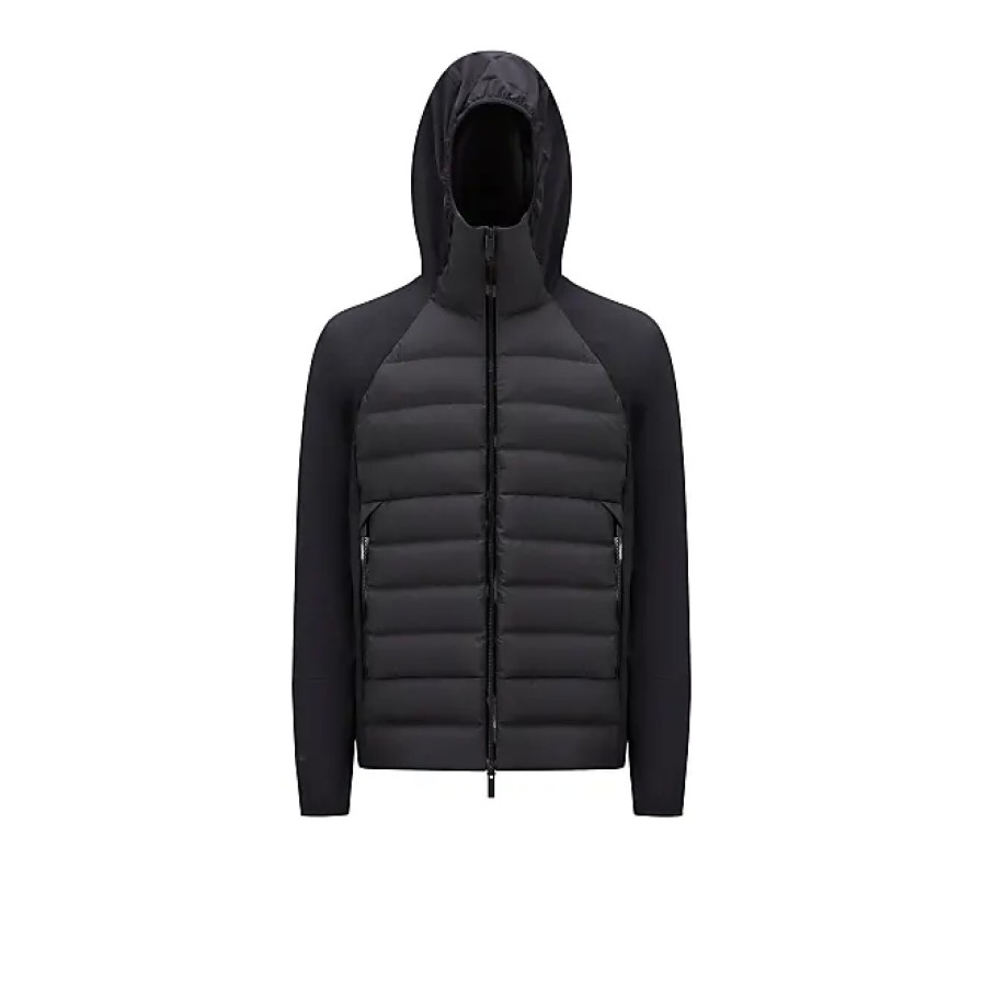 Hommes Moncler Vestes | Viaur Doudoune Courte Noir Taille 0