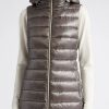 Femmes Palm Angels x Moncler Gilets | Gilet Doudoune A Capuche Resistant A L'Eau Serena En 9480 Antracite Chez Nordstrom, Taille 10 Us