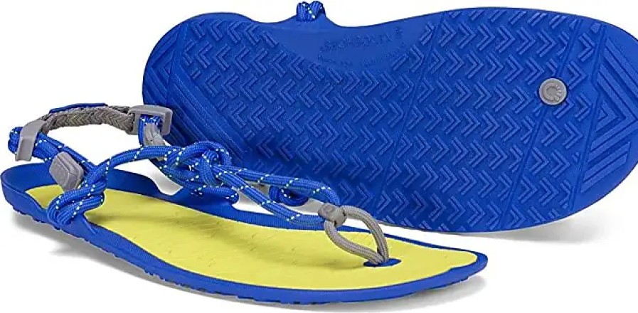 Femmes Spenco Tongs | Aqua Cloud (Safety Yellow) Chaussures Homme