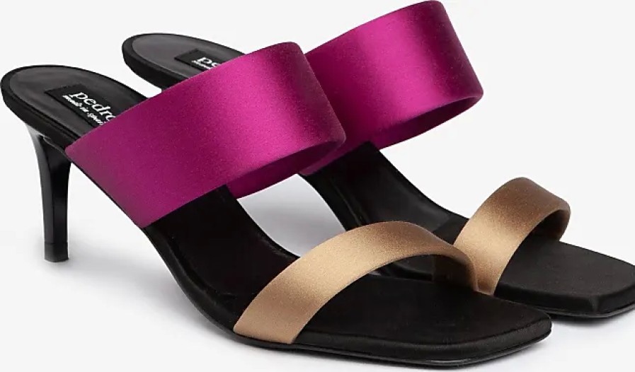 Femmes Baldinini Mules | Italica / Magenta_Colorway Satine