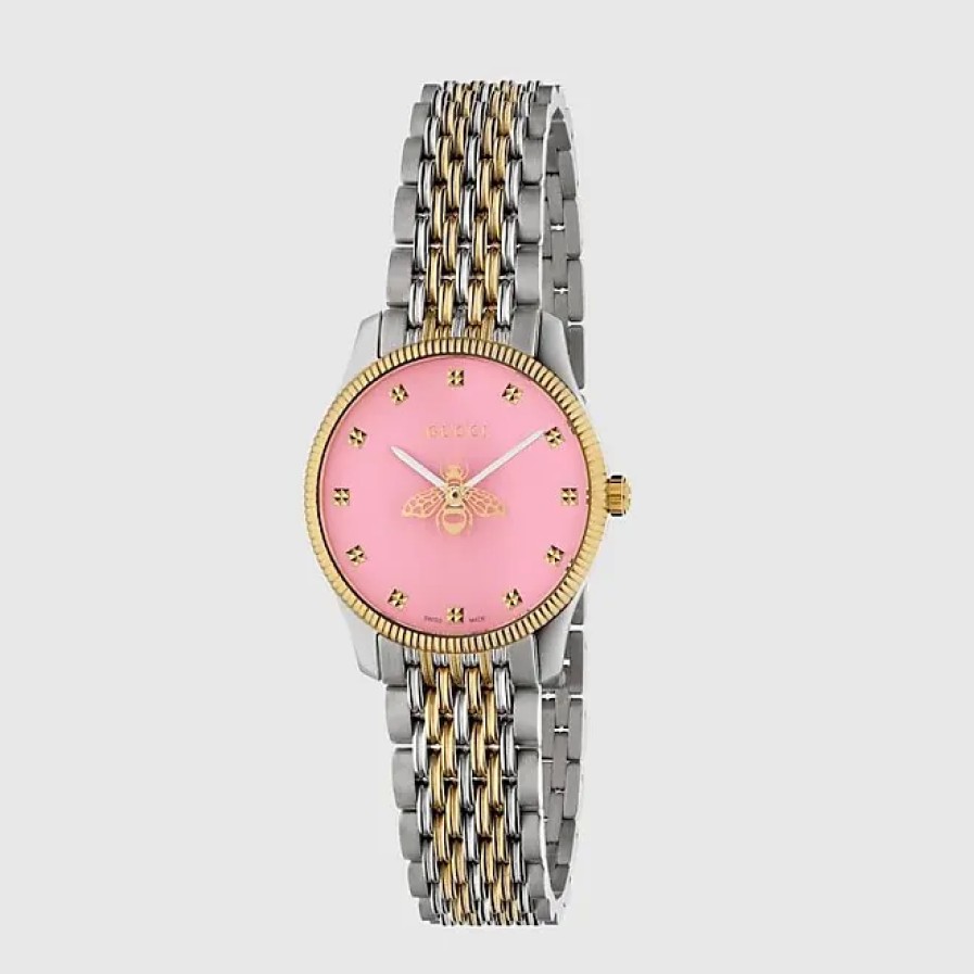 Femmes Ferragamo Montres | Montre G-Timeless, 29 Mm, Revetement Dore, Revetement Dore