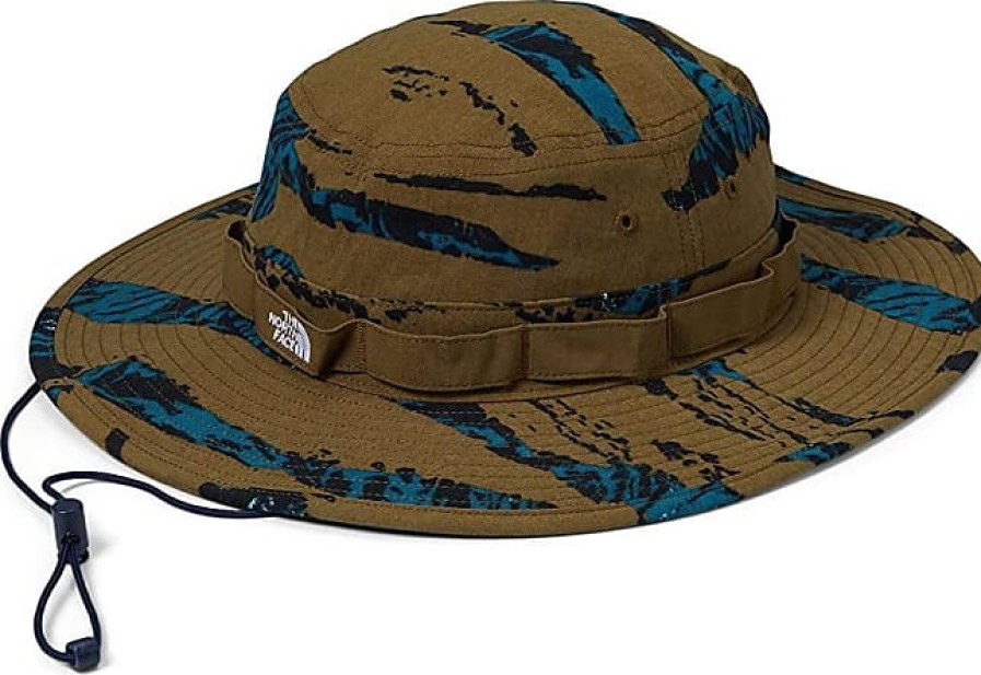 Hommes Quiksilver Chapeaux | Casquettes Brimmer De Classe V (Imprime Camouflage Militaire Olive Ravine)