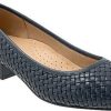 Femmes Alégria Chaussures En Cuir | Chaussure A Bout Pointu Tissee Jade En Bleu Marine Chez Nordstrom, Taille 10,5