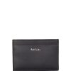 Hommes Luca Faloni Portefeuilles | Porte-Cartes En Cuir Artist Stripe