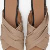 Femmes Skechers Des Sandales | Gabriella Cuir Beige