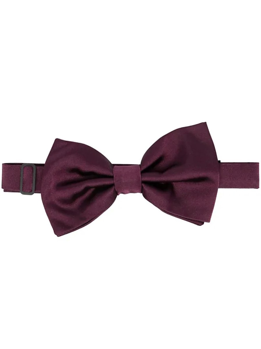 Hommes Fursac Noeuds Papillon | Noeud Papillon En Soie - Homme - Soie - Taille Unique - Violet