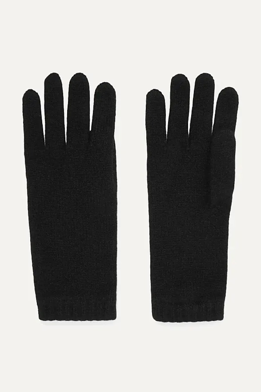 Femmes Beau Stockholm Gants | Gants En Cachemire - Noir - Taille Unique