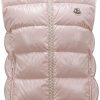 Femmes Moncler Gilets | Doudoune Alcibia Rose Taille 3