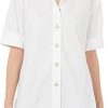 Femmes Étro Chemises | Chemise En Coton Percy En Blanc Chez Nordstrom, Taille 10