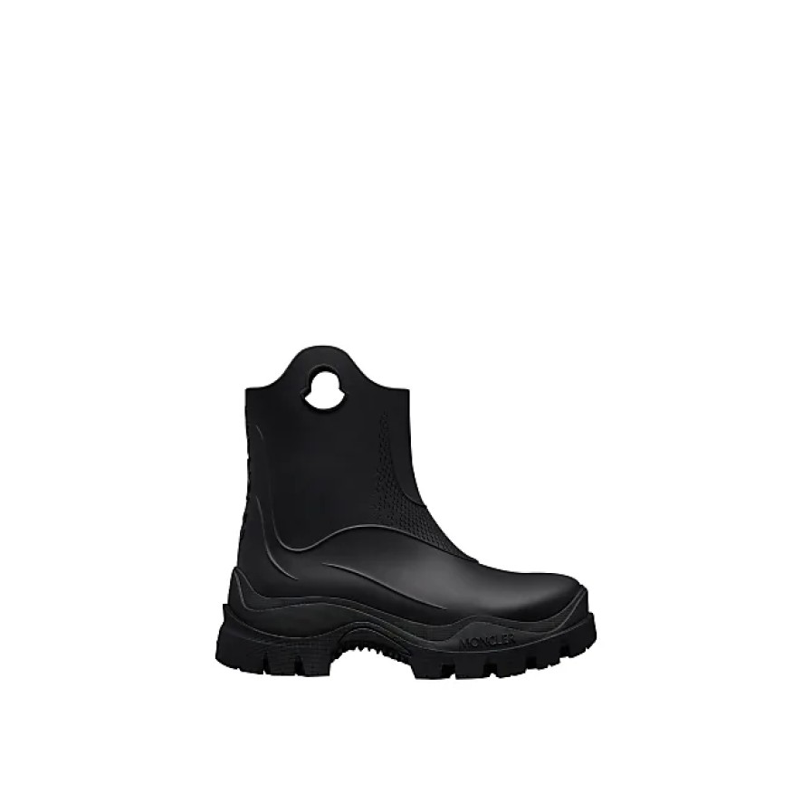 Femmes Moncler Bottes | Bottes De Pluie Misty Noir Taille 38