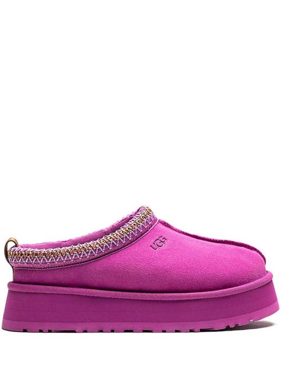 Femmes UGG Chaussons | Pantoufles Tazz Magenta - Femme - Caoutchouc/Polyethylene Acetate De Vinyle (Peva)/Tencel Lyocell (Lenzing)/Laine Recyclee/Rayonne/Polyester Recycle/S