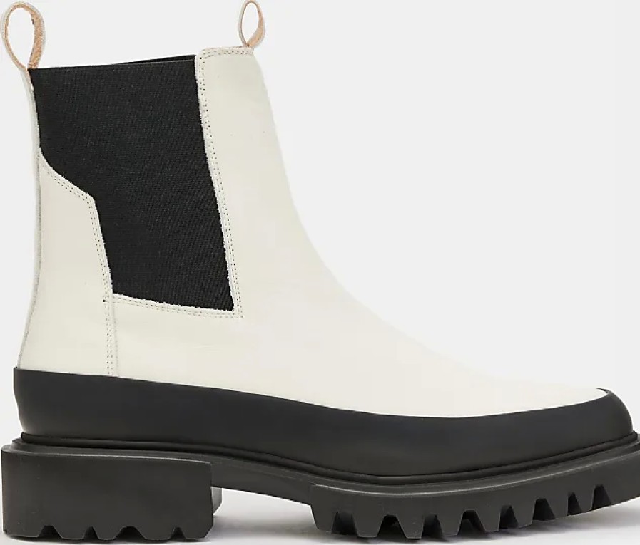 Femmes Steve Madden Bottes | Bottes En Cuir A Semelle Epaisse Harlee