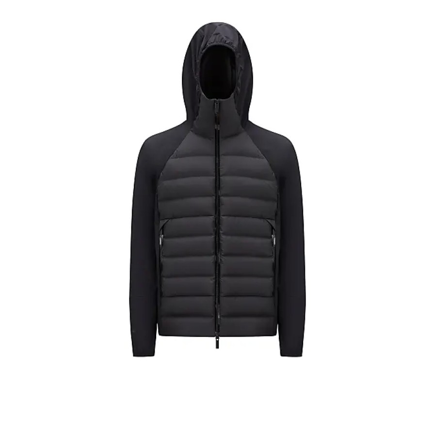 Hommes Moncler Vestes | Viaur Doudoune Courte Noir Taille 3