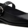 Femmes Prada Chaussures En Cuir | Rumeur Mary Jane Flat En Cuir Noir Chez Nordstrom, Taille 6,5