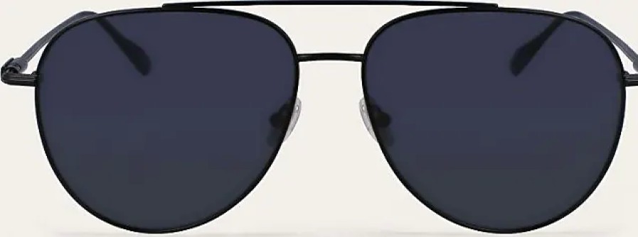 Hommes Ferragamo Des Lunettes De Soleil | Lunettes De Soleil Homme Noir Mat