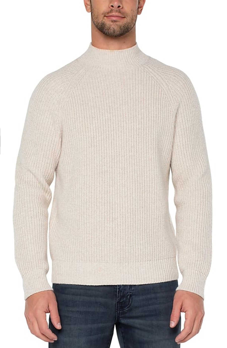 Hommes Prada Chandails | Pull A Col Montant Liverpool Shaker Stitch