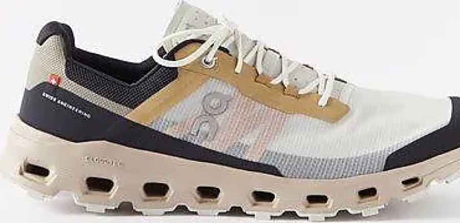 Femmes Balenciaga Chaussures D'Ete | Baskets Cloudvista En Maille De Fibres Recyclees - Homme - Noir Beige