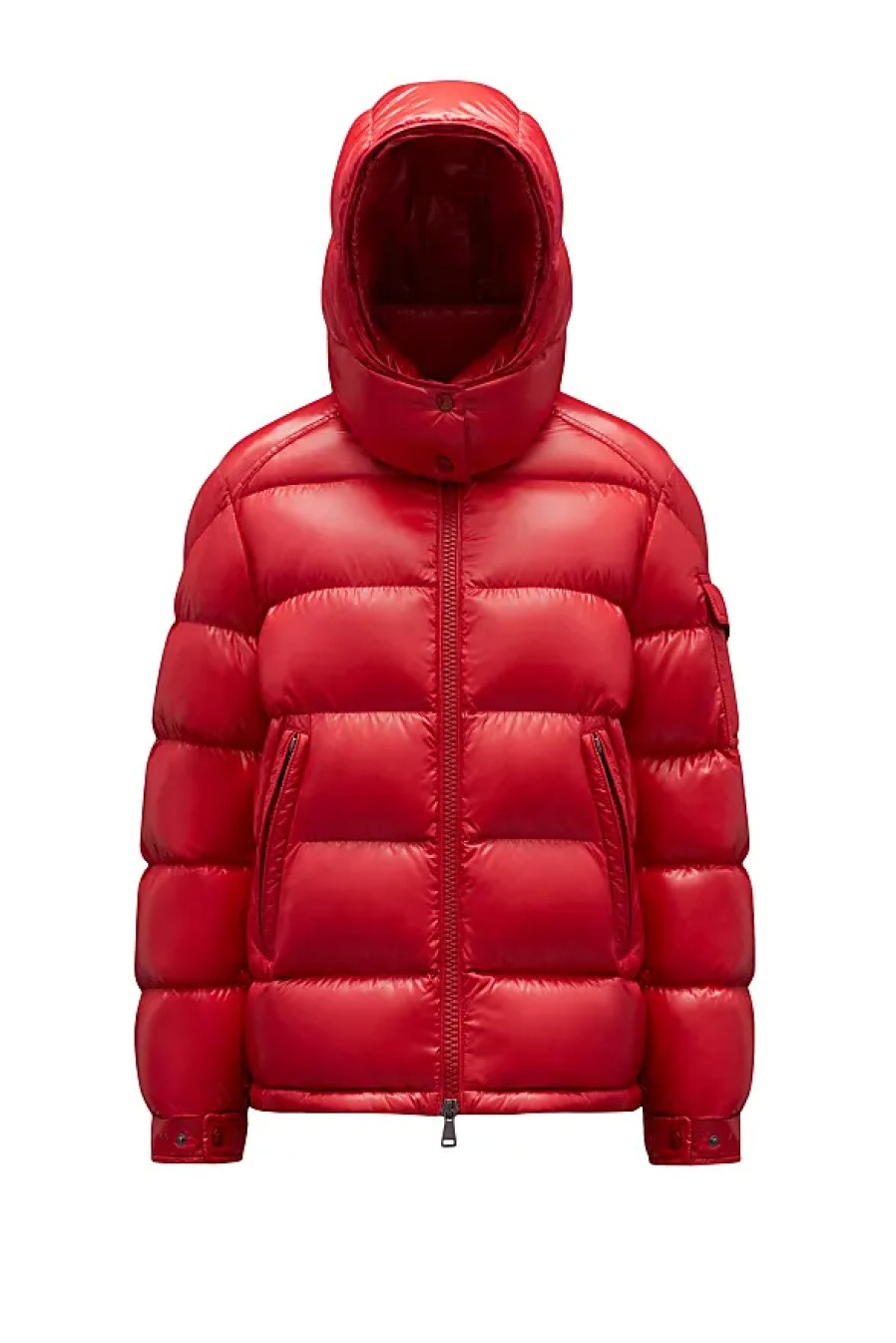 Femmes Moncler Vestes | Doudoune Courte Maire Rouge Taille 00