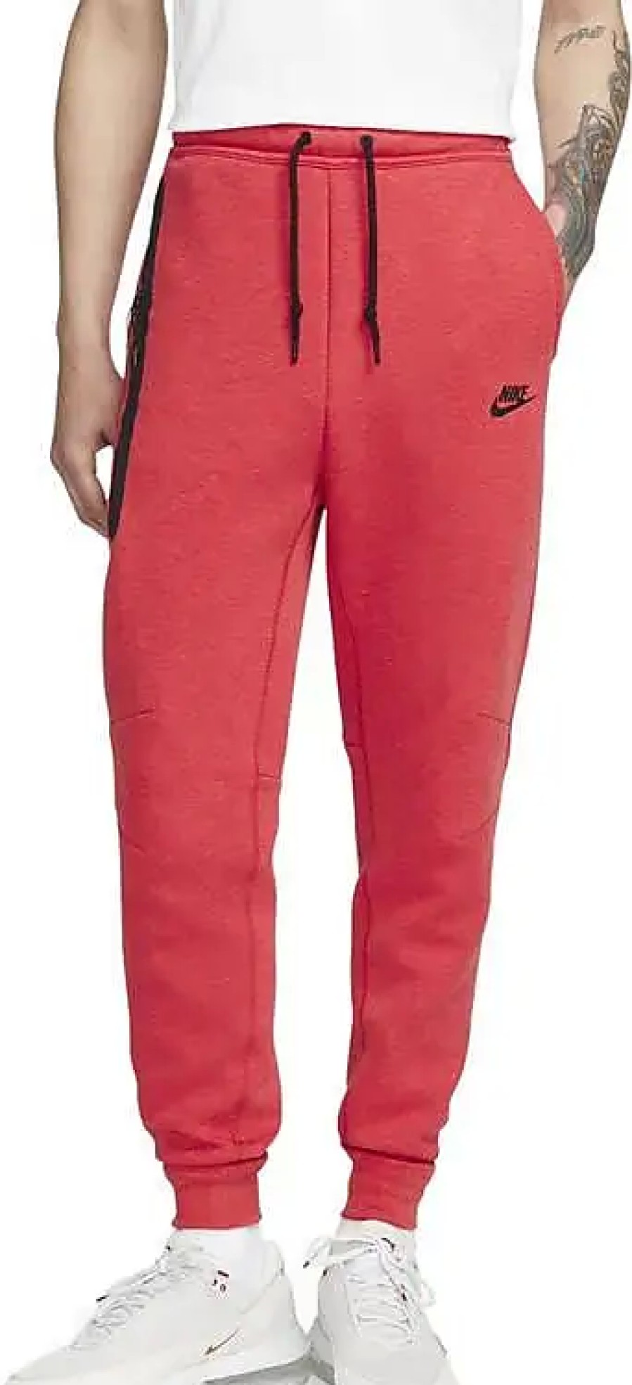 Hommes Stio Pantalon | Pantalon De Jogging Tech Fleece En Rouge Universitaire Chine/Noir Chez Nordstrom, Taille X-Large