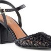 Femmes Prada Chaussures En Cuir | Escarpin Bali En Noir Chez Nordstrom, Taille 6,5