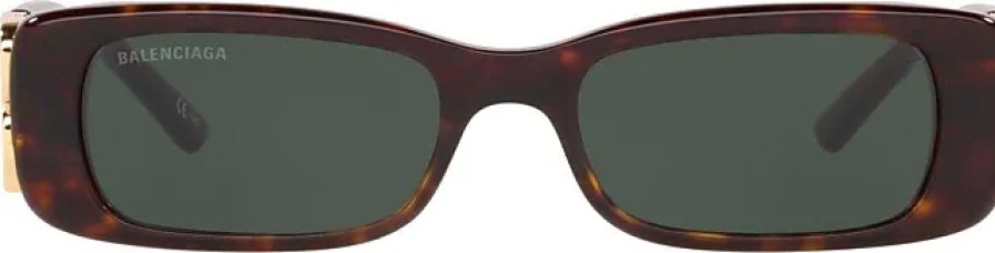 Femmes Ferragamo Des Lunettes De Soleil | Lunettes De Soleil A Monture Rectangulaire Avec Plaque Logo - Femmes - Acetate/Polyamide - 51 - Marron