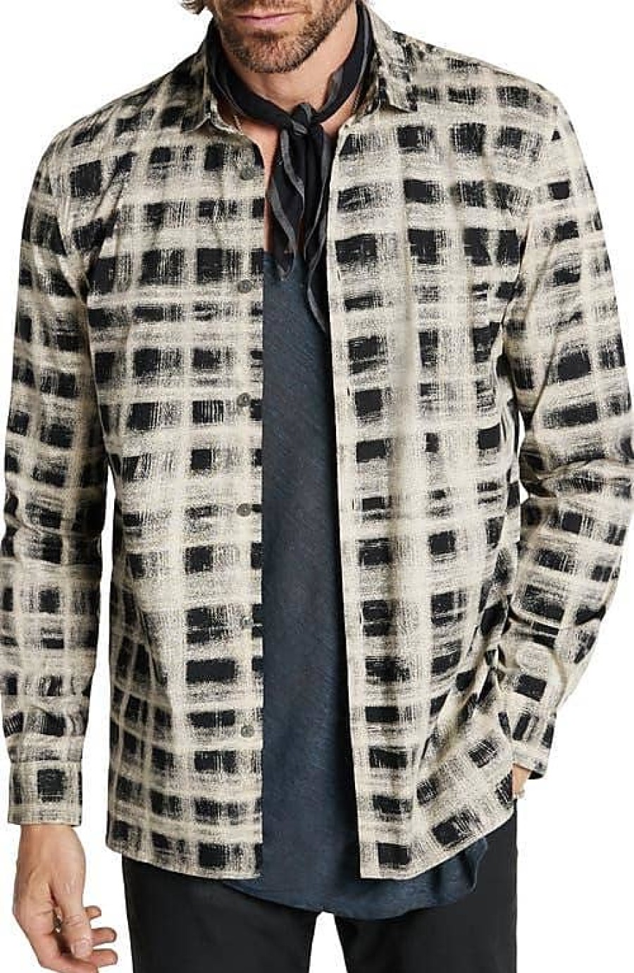 Hommes Paul Smith Chemises | Chemise Boutonnee Coupe Slim Ross En Gris Fer Chez Nordstrom, Taille X-Large