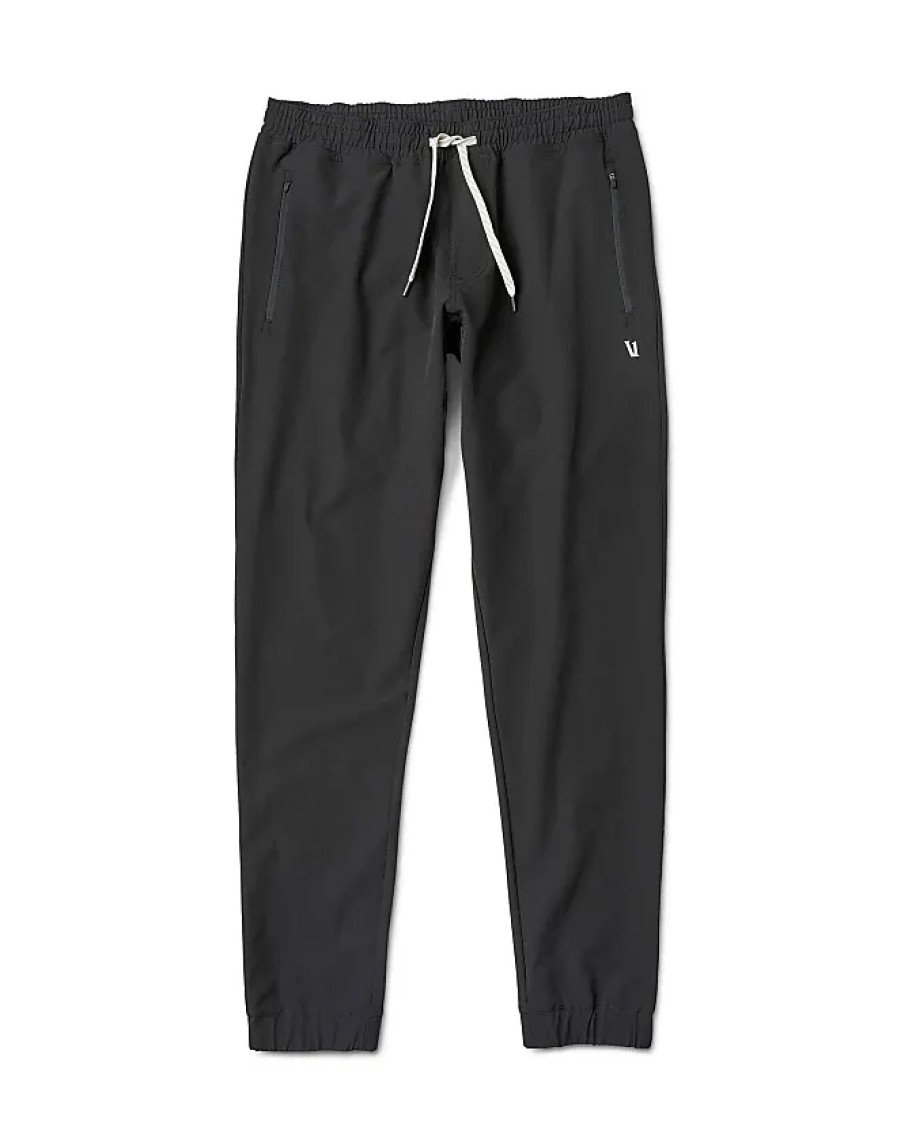 Hommes Vêtements Vuori Pantalon | Pantalon De Jogging Transit | Noir | Moyen