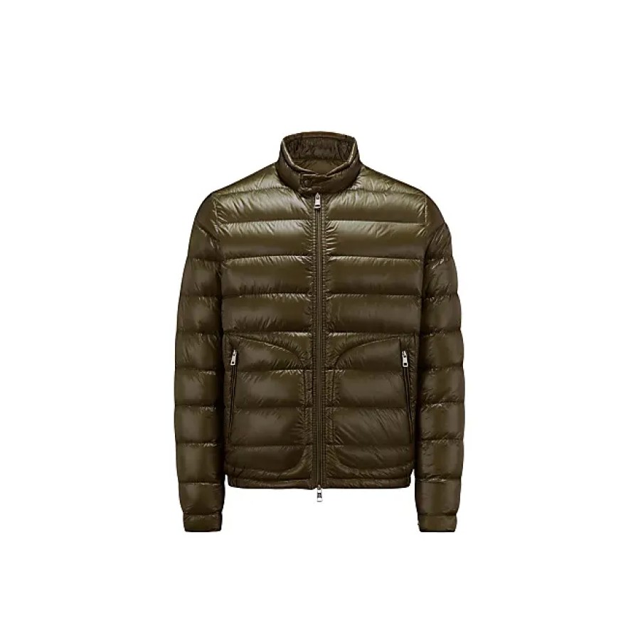 Hommes Reiss Vestes | Acorus Doudoune Courte Vert Taille 0