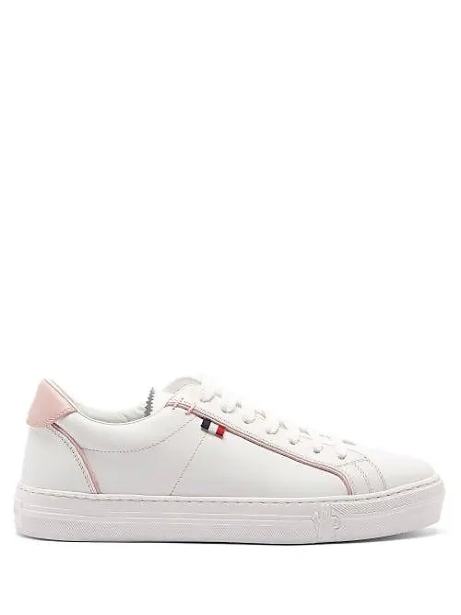 Femmes Reebok Chaussures D'Ete | Baskets En Cuir Alodie - Femme - Rose Blanc