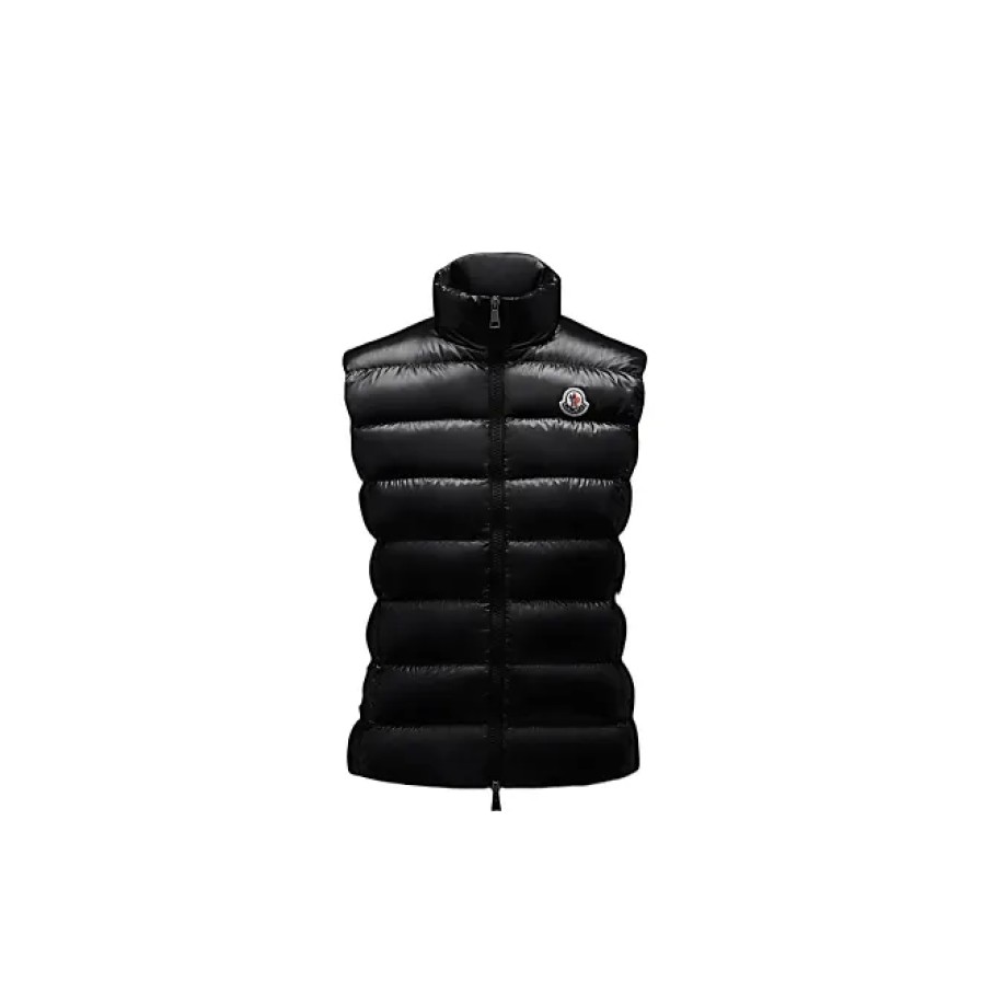 Femmes Moncler Gilets | Ghany Doudoune Noir Taille 0