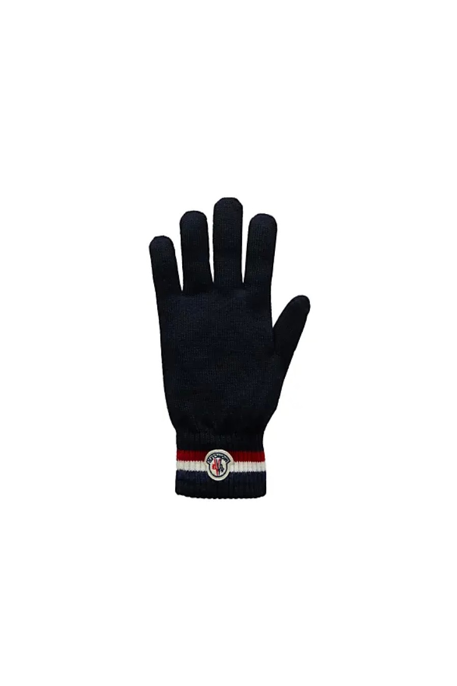 Hommes Tous les saints Gants | Gants Laine Tricolore Noir Taille L